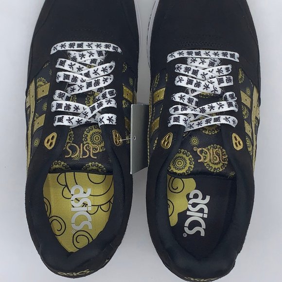 NEW Asics Gel Saga Black Rich Gold main image 8